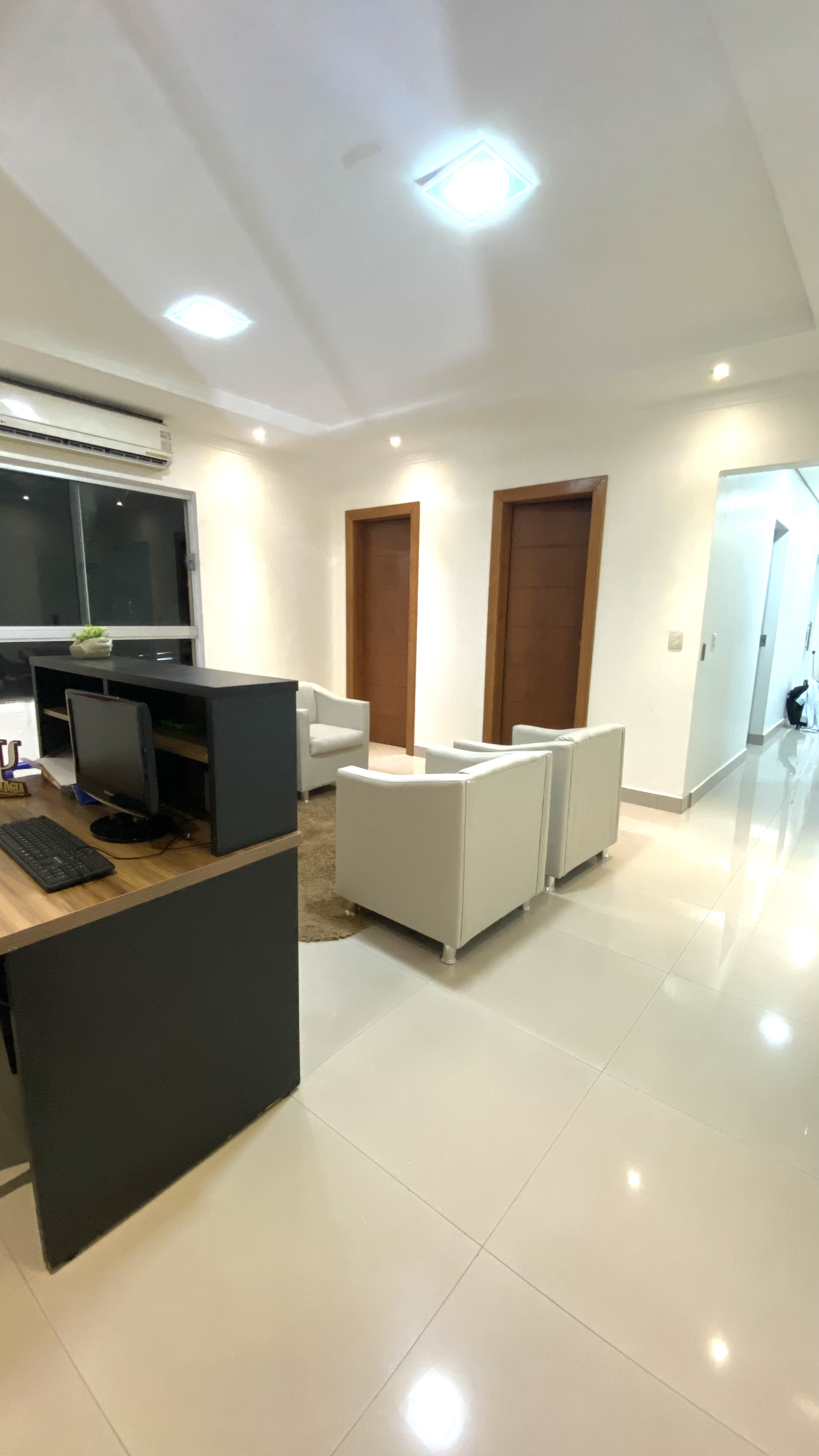 Interior da clínica